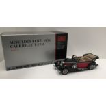 Boxed CMC diecast collectors' model car: 1:18 scale Mercedes-Benz 540K cabriolet B (1936) - no