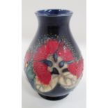 A Moorcroft baluster vase in "Pohutukawa" pattern, 13.5 cm.