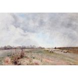 John Pedder, 'April Showers', water colour,