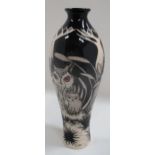 A Moorcroft baluster vase in "Father and Son" pattern, signed Vicky Lovatt, 31 cm.