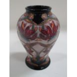 A Moorcroft baluster vase in "Delonix" pattern, 15.5 cm.