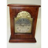 A Charles Frodsham, London 1977 silver jubilee mahogany cased mantel clock,