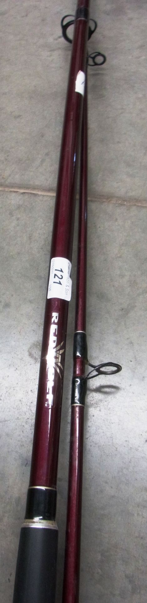 A Red Wolf pike 12'/360cm 3lb two piece rod