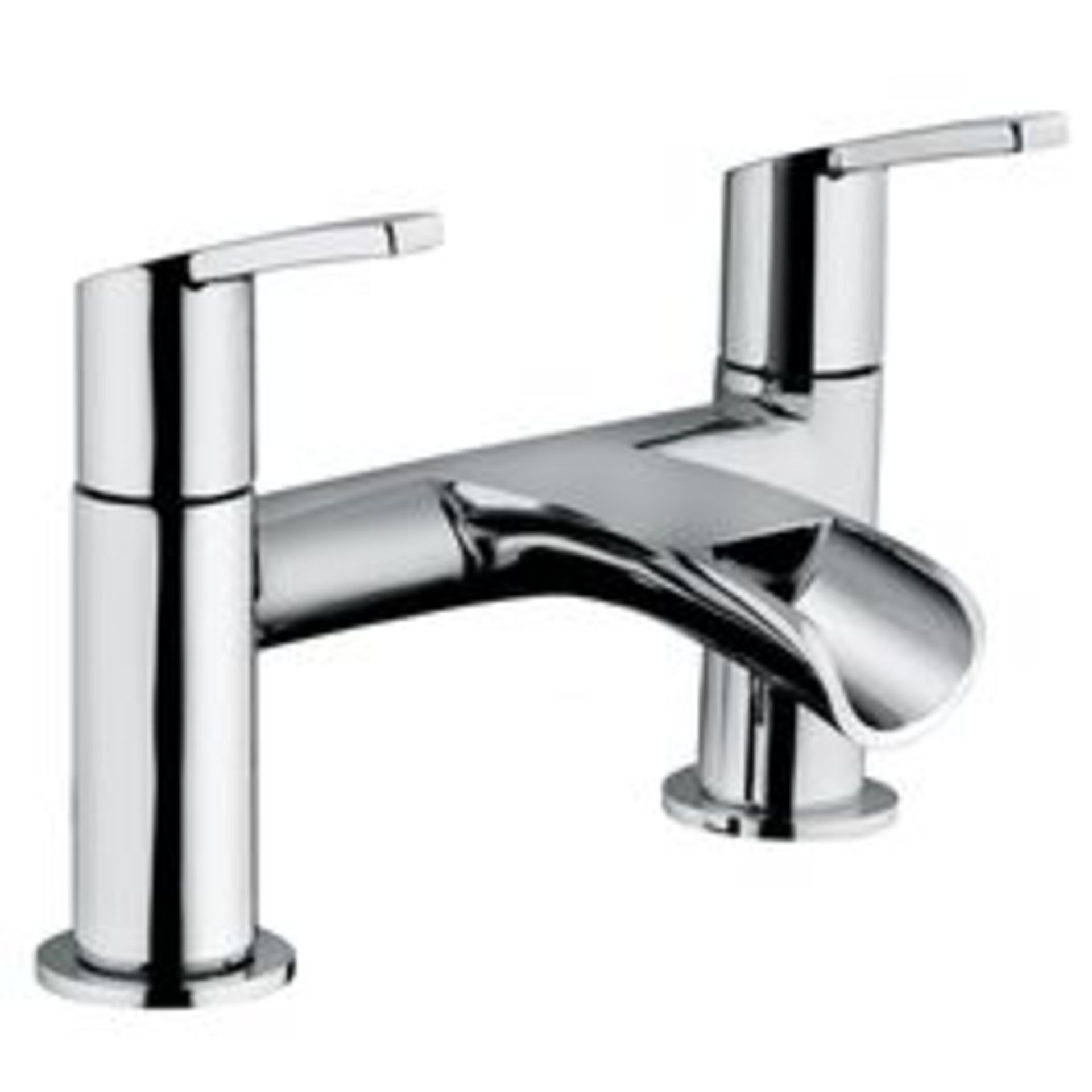 Waterfall basin mixer tap