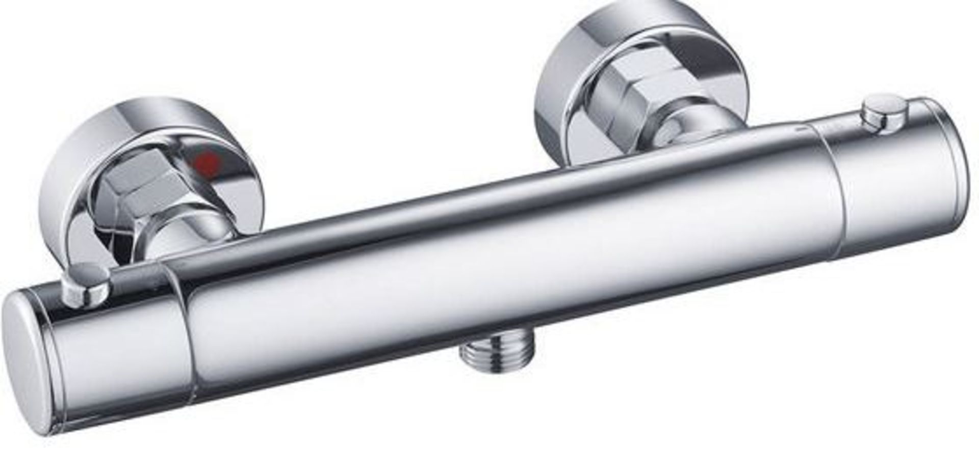Modern thermostatic bar shower valve.