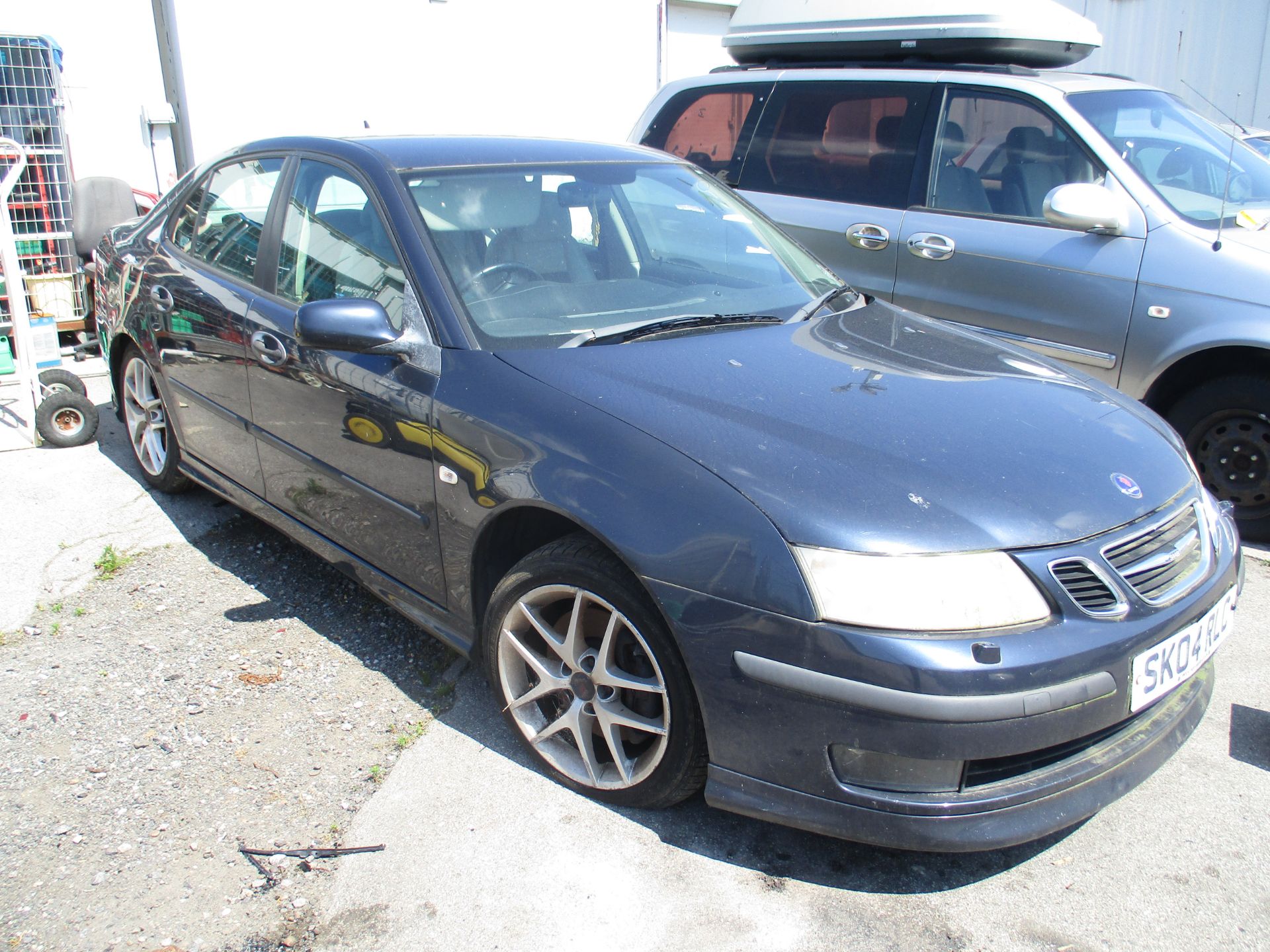 SAAB 9-3 AERO 210 BHP 2.0L 4 DOOR SALOON - petrol - blue Reg No SK04 RLC Rec Mil 141,179+as at 21.7. - Image 3 of 3