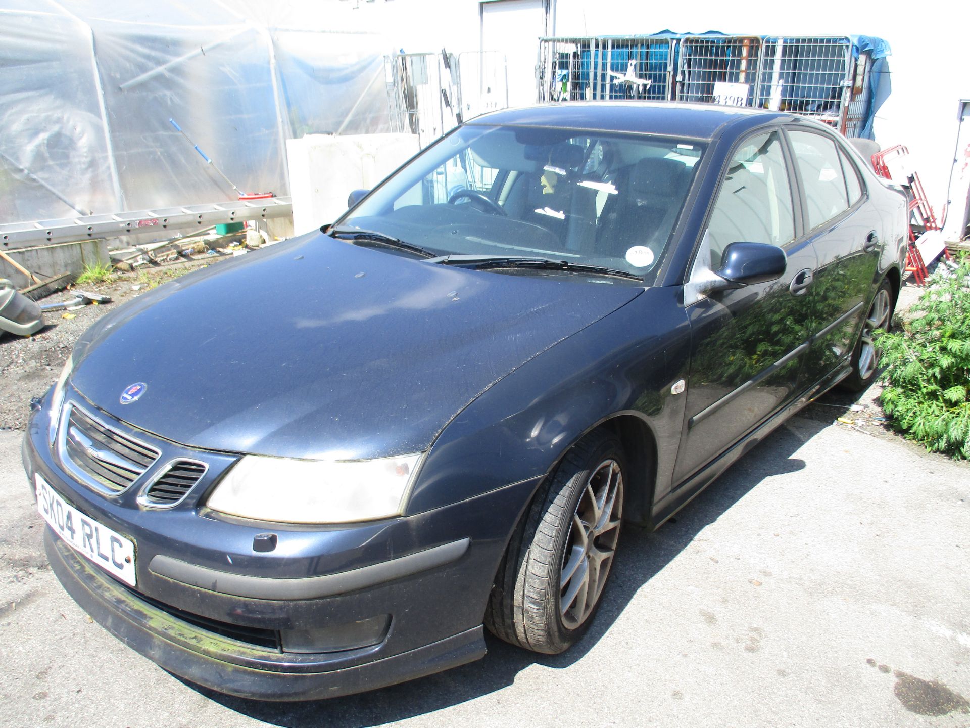 SAAB 9-3 AERO 210 BHP 2.0L 4 DOOR SALOON - petrol - blue Reg No SK04 RLC Rec Mil 141,179+as at 21.7. - Image 2 of 3