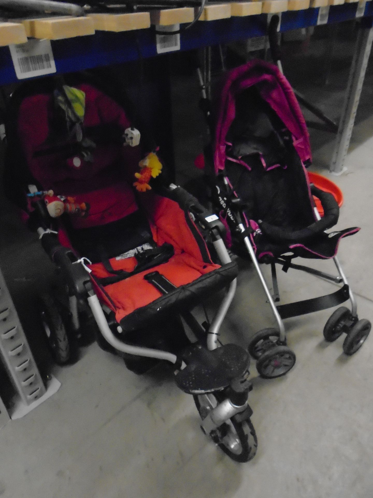 2 x baby strollers by Asalvo Baby,