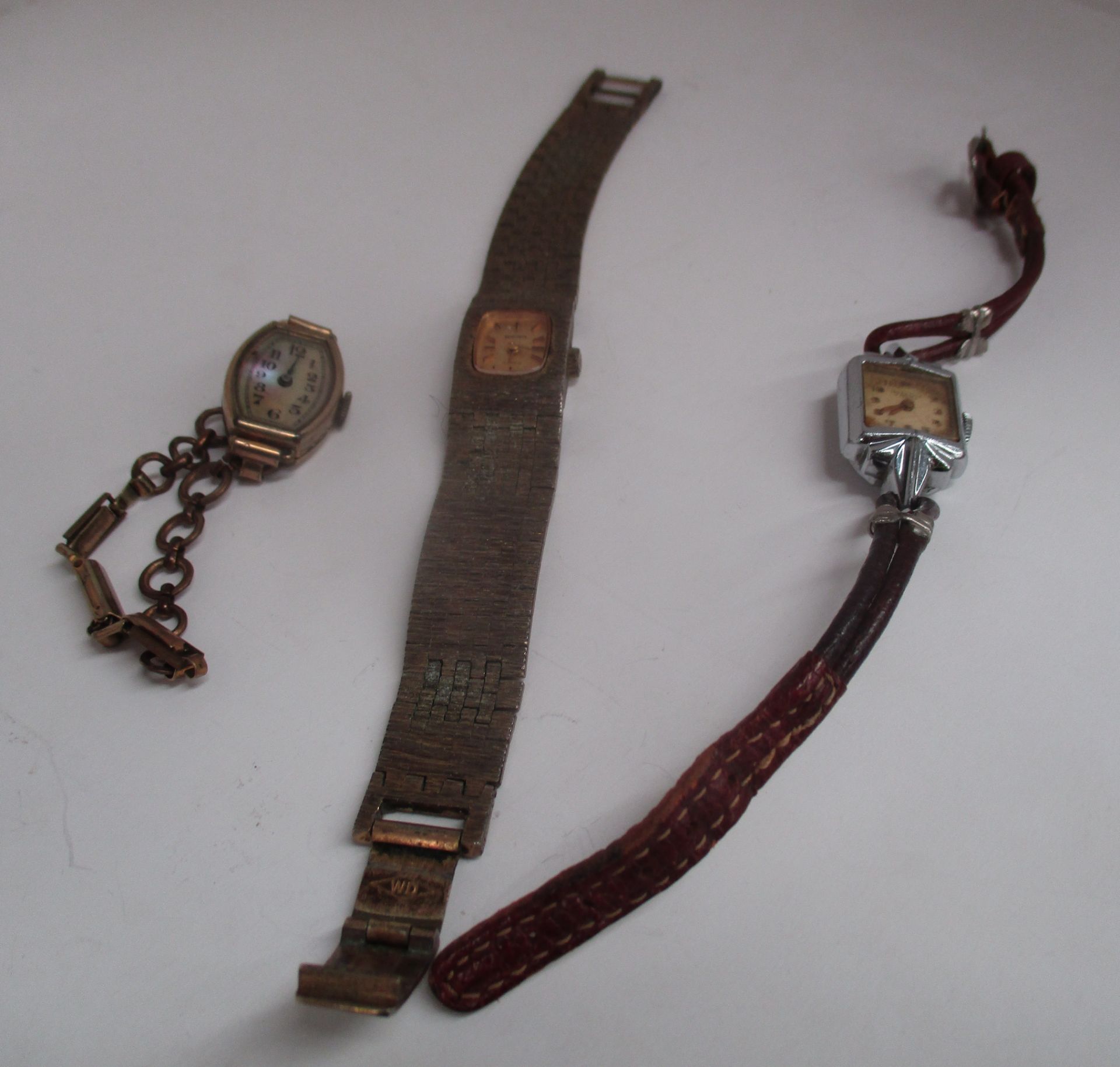 3 x ladies wristwatches by Ingersoll,