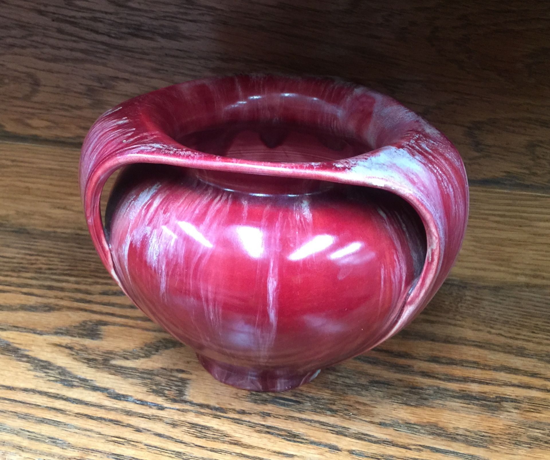 An Art Nouveau pottery tyg jug with a red glaze - manufacturers mark to the base Further - Image 9 of 12
