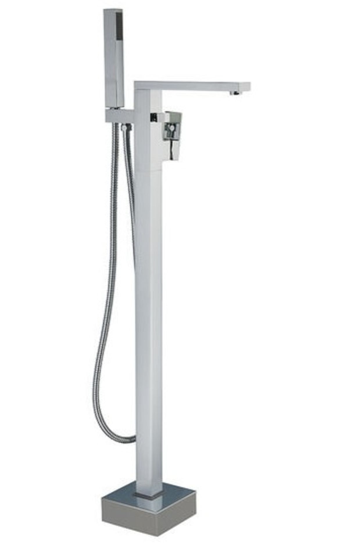 Block floor standing bath shower mixer t