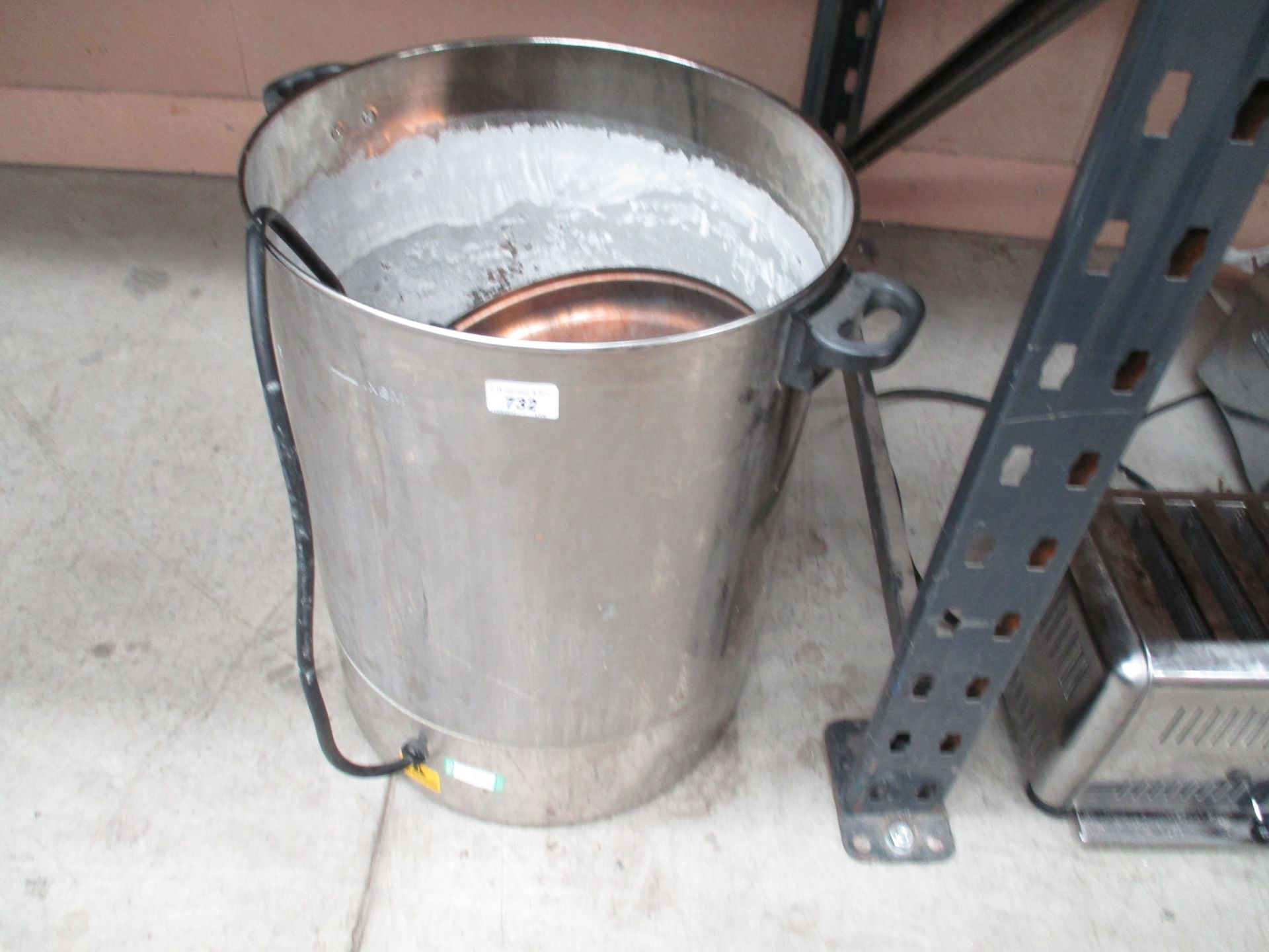 A Buffalo stainless steel hot water boiler - 240v