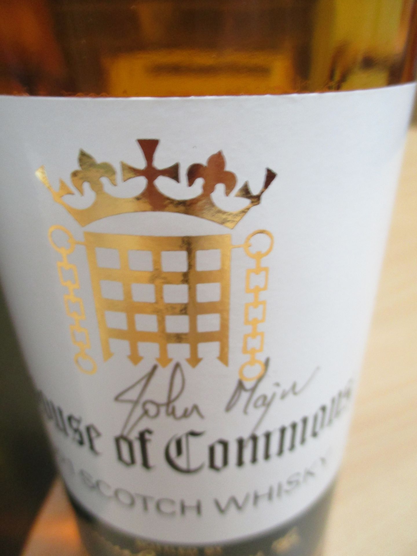 A 75cl bottle of House of Commons 12 years old no 1 Scotch whisky bottled by James Buchanan and - Image 2 of 2