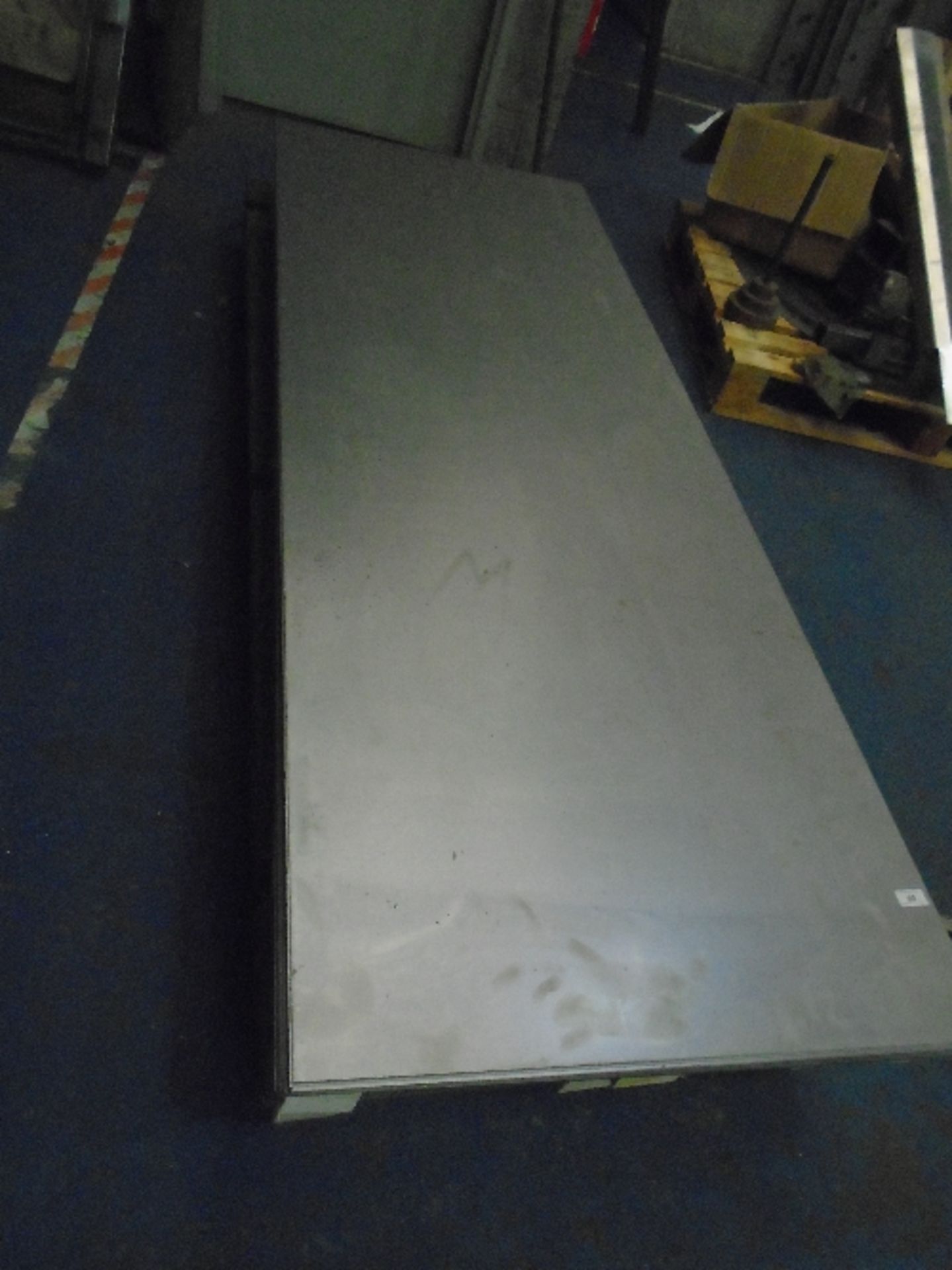 Approximately 80 x sheets of galvanised metal each approx.