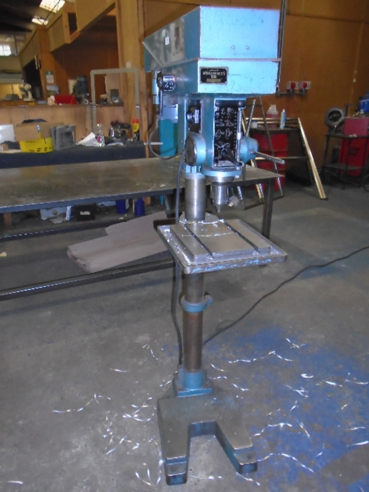 A Mitchell Fox & Co pillar drill - 3 phase