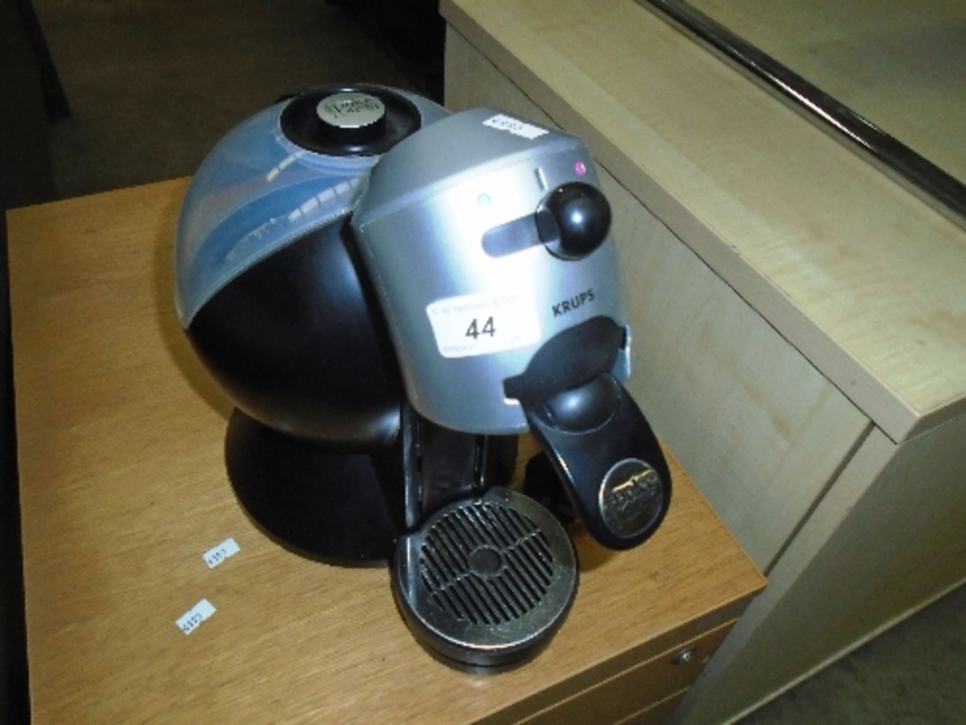 A Krups Nescafé Dolce Gusto coffee machine