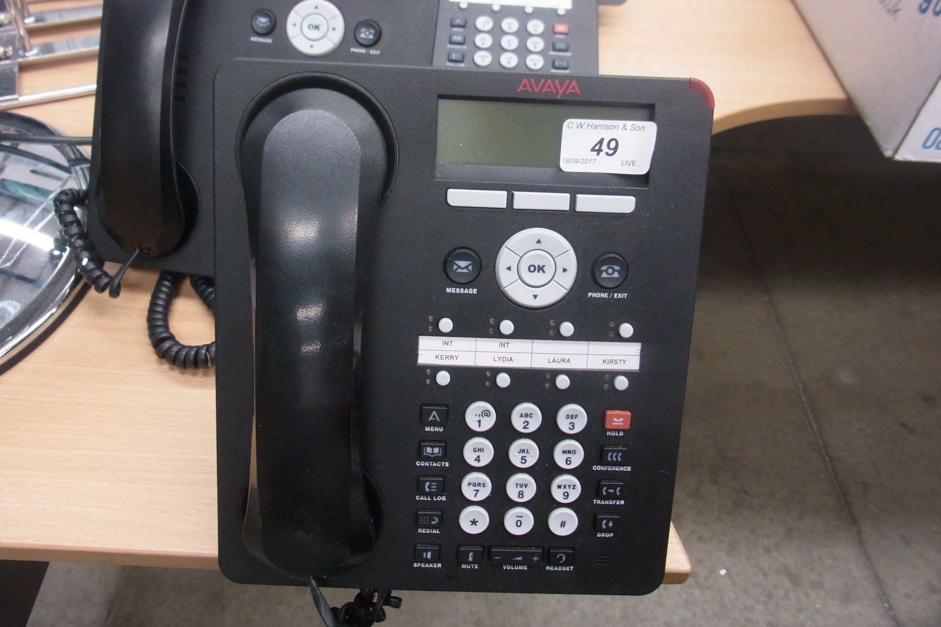 6 x Avaya 1408 digital telephones