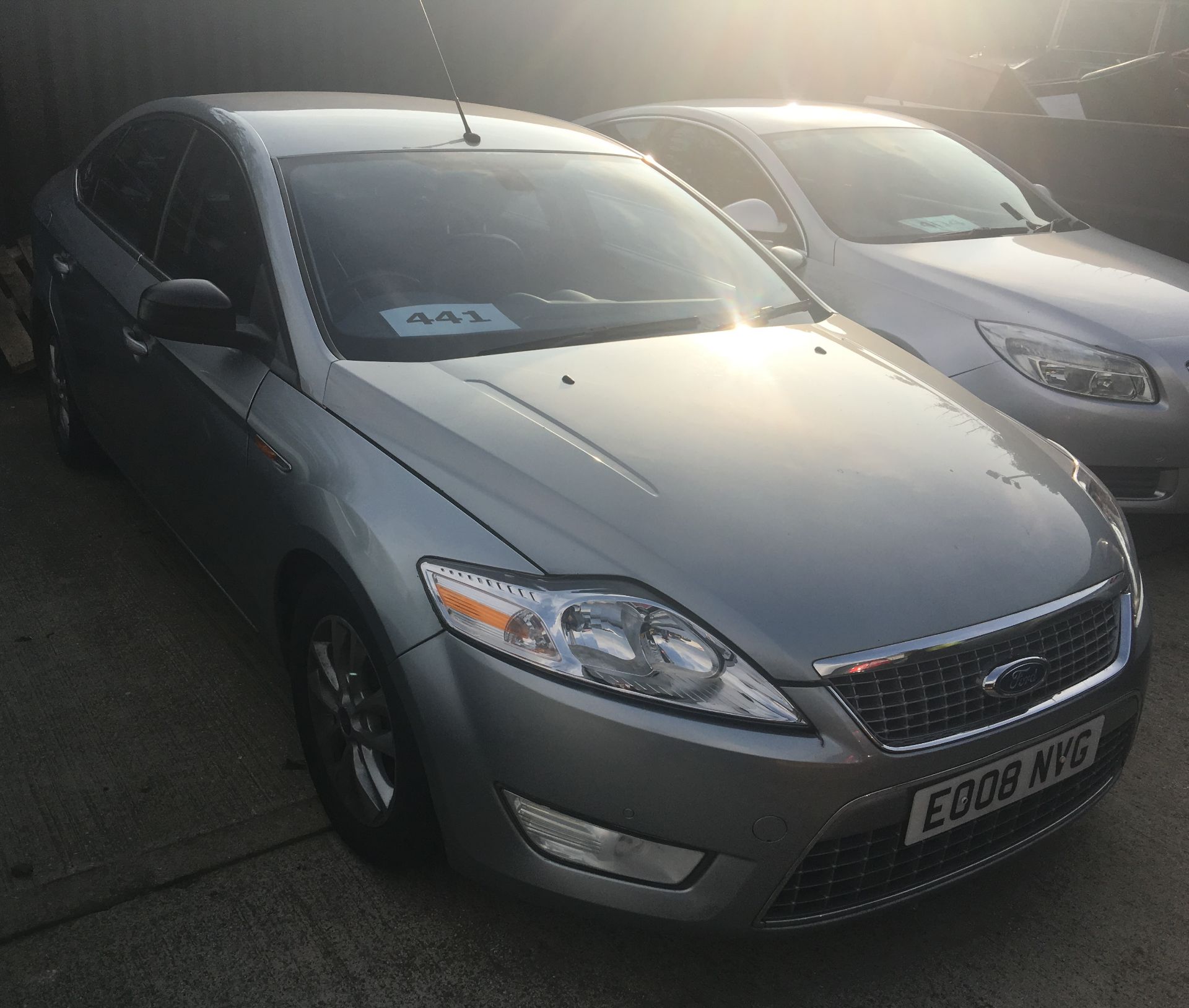 Ford Mondeo Titanium X TDCI 125 5 door hatchback - Diesel - Silver Reg No: EO08 NVG Rec Mileage: - Image 2 of 4