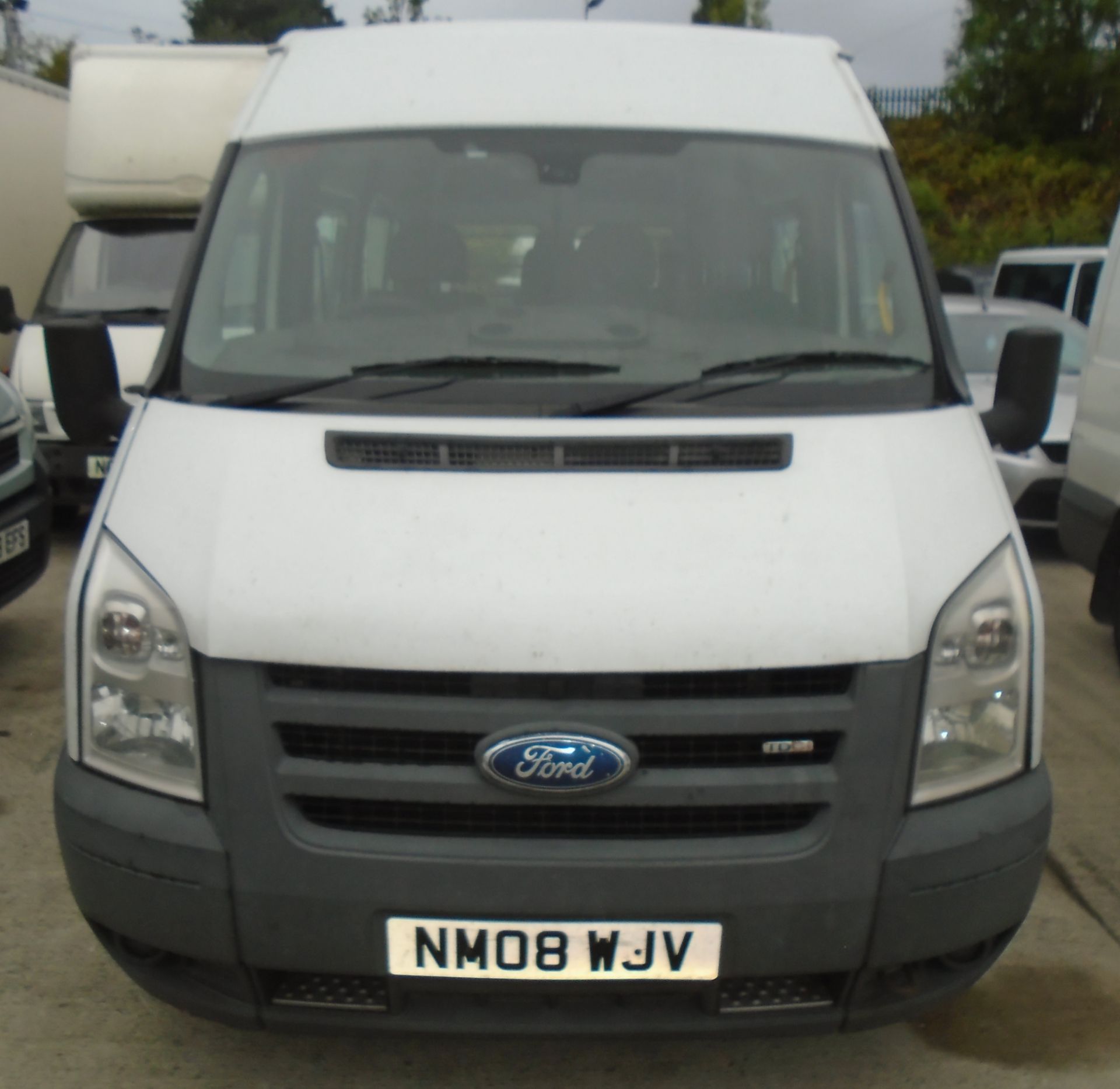 Ford Transit 110 T300 9S FWD minibus - Diesel - White Reg No: NM08 WJV Rec Mileage: 260, - Image 3 of 4