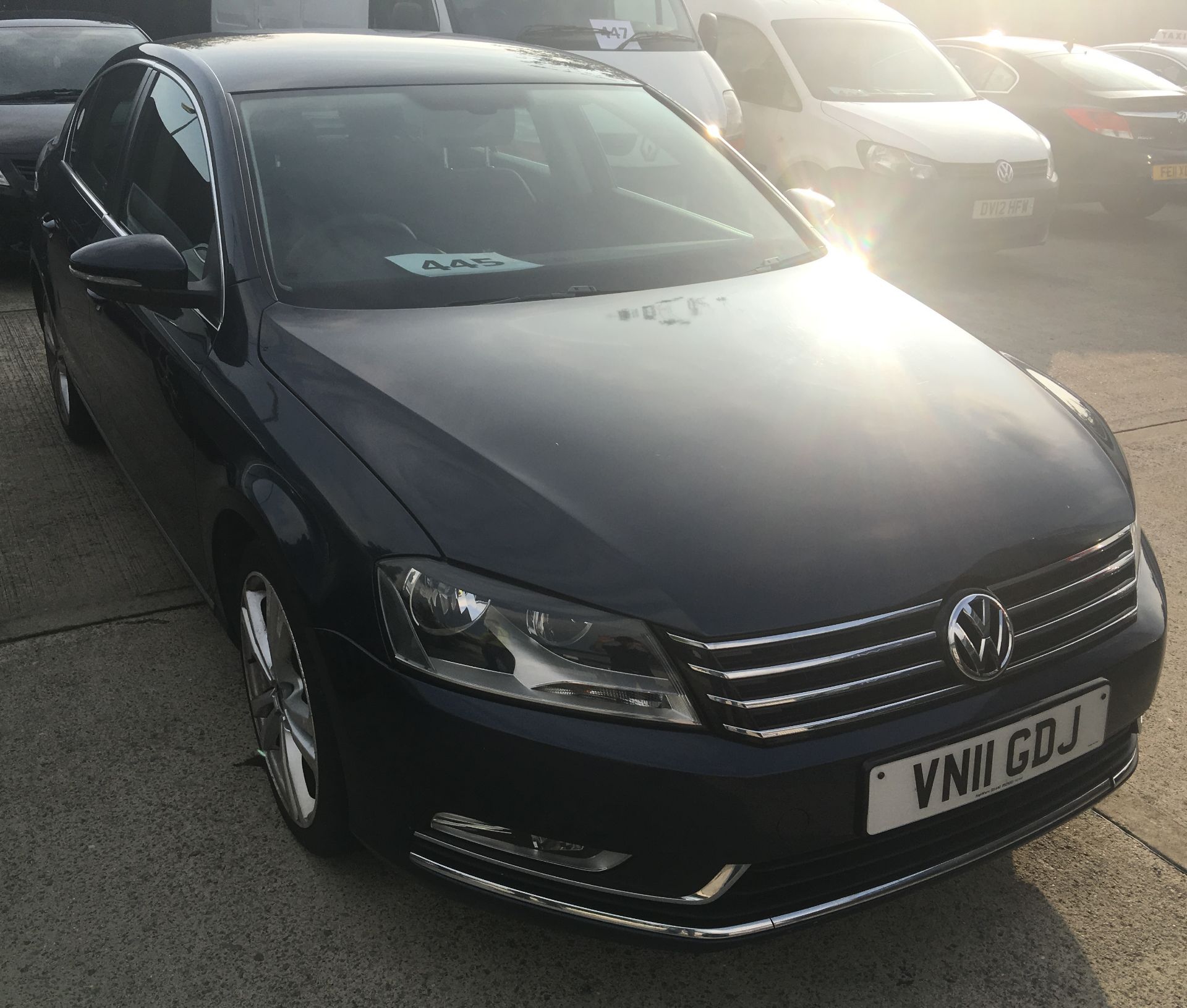 VW Passat SE Bluemotion Tech 4 door saloon - Diesel - Blue Reg No: VN11 GDJ Rec Mileage: 142, - Image 2 of 4