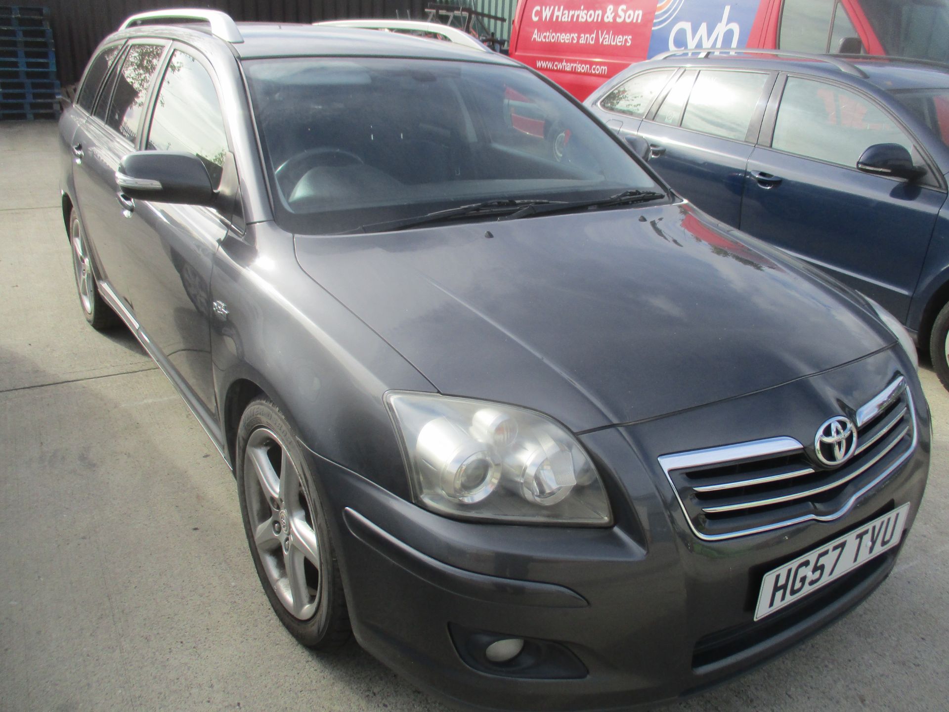 TOYOTA AVENSIS D-4D T180 2.2 ESTATE - diesel - grey REG NO: HG57 TVU REC. MIL: 127,666+ 1ST REG: 23.