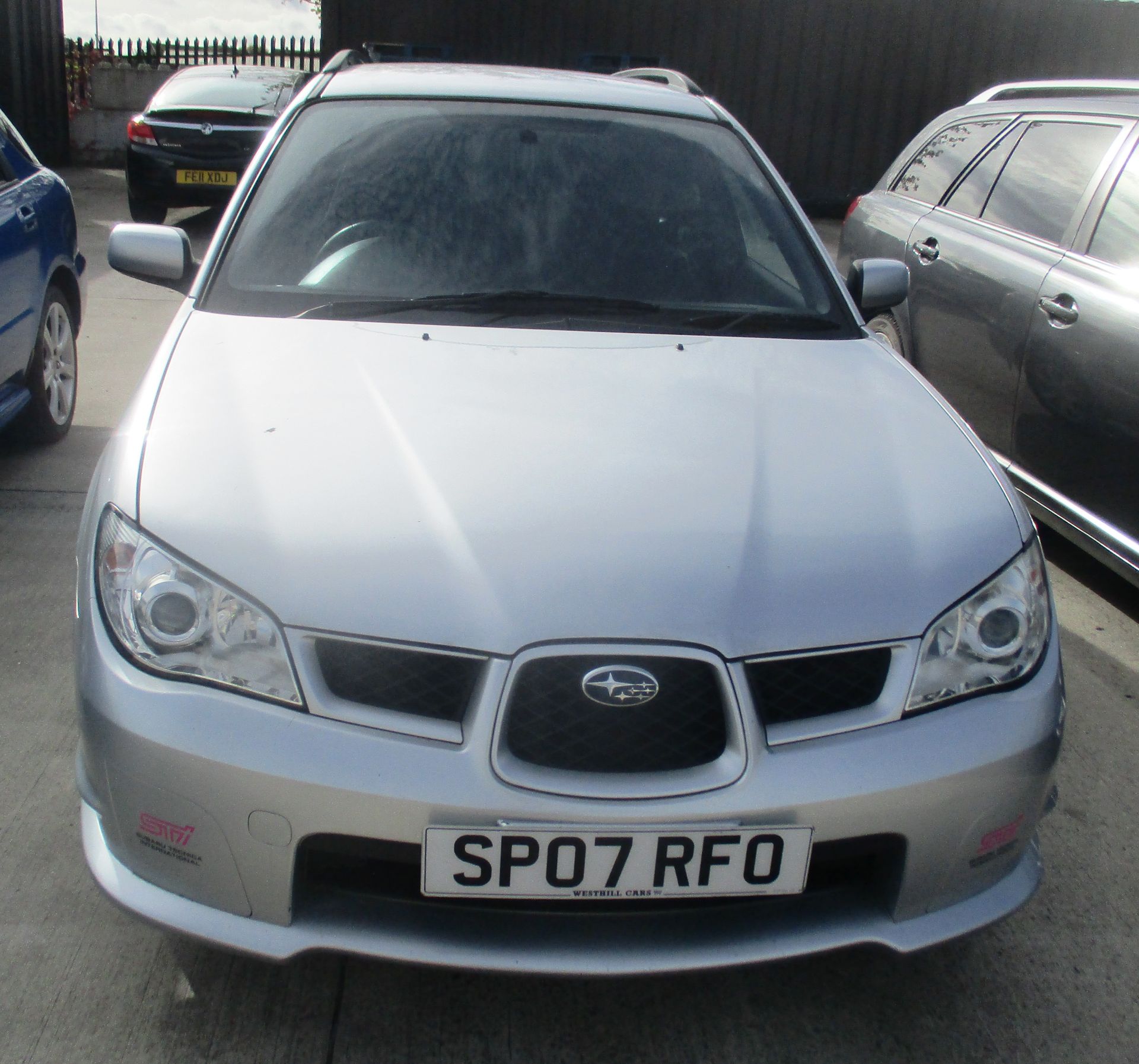 SUBARU IMPREZA 1.5 R 5 DOOR HATCHBACK - petrol - silver Reg No: SP07 RFO Rec.