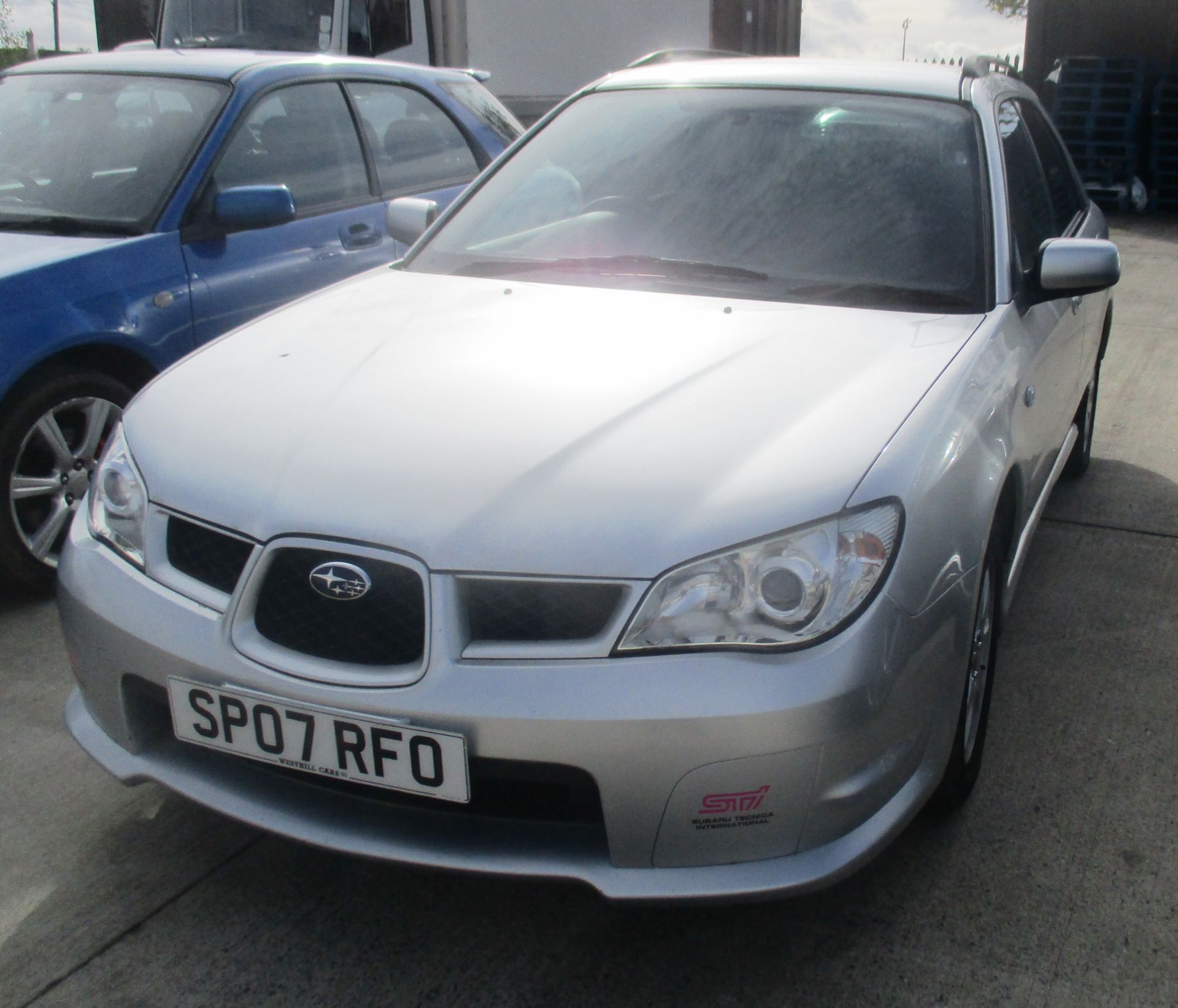 SUBARU IMPREZA 1.5 R 5 DOOR HATCHBACK - petrol - silver Reg No: SP07 RFO Rec. - Image 2 of 3