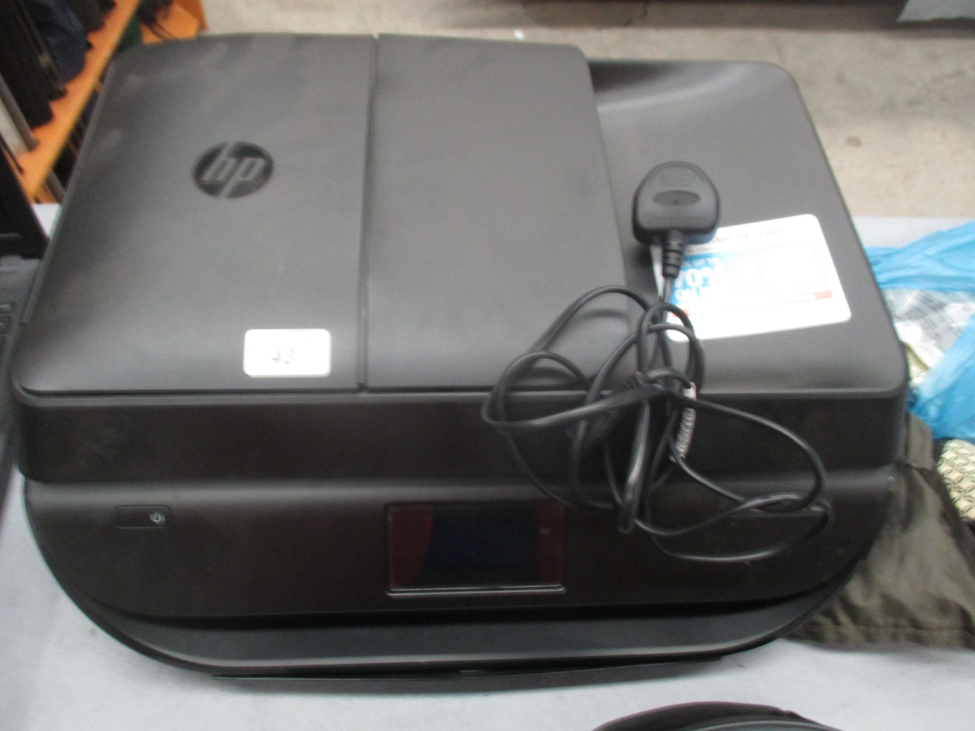 A HP Office Jet 4650 all in one printer (with power lead)