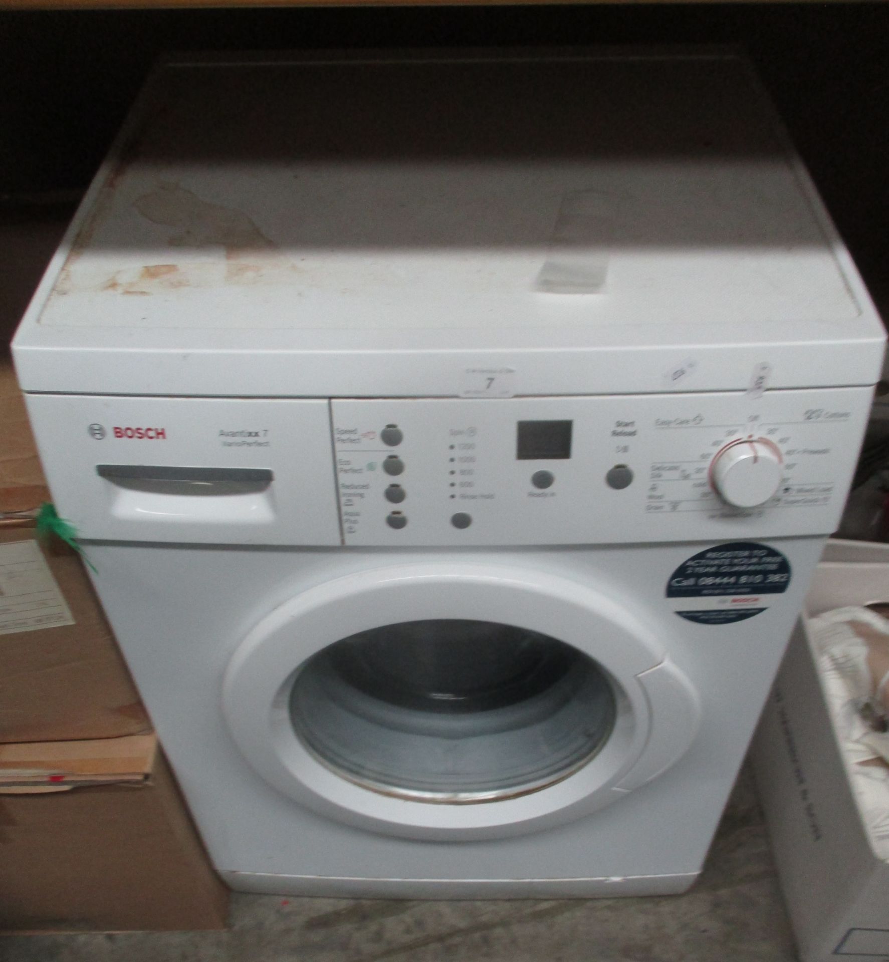 A Bosch AvantiXX 7 vario perfect washing machine
