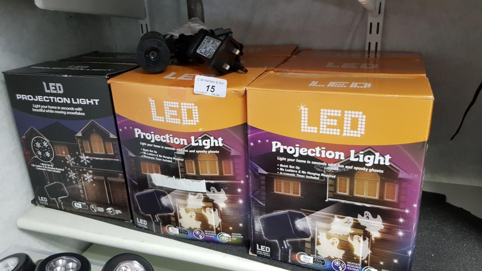 (9x) LED projection lights