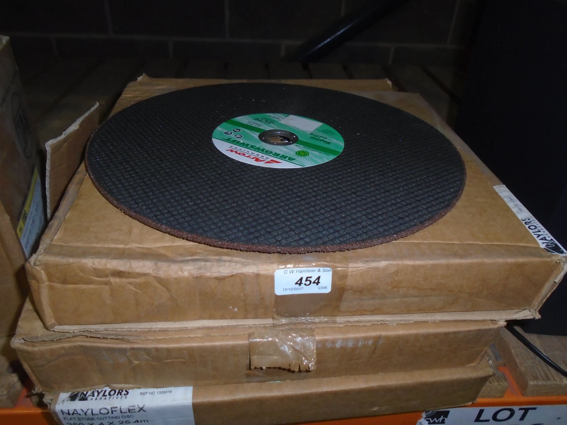 30 x Arrowswift 14 x 5/32 x 1"" stone cutting discs - 3 boxes