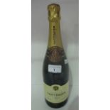 A 750ml bottle of Taittinger Brut Reserve Champagne