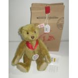 A Steiff Teddy Bear Commemorating 100 years of Steiff Teddy Bears - 23cm high complete with