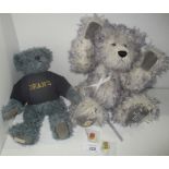 A Dean's Collectors Club Ltd Edition Soft toy bear 'Silver Members Club 2006' No 216/500 - 29cm and