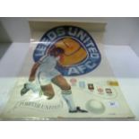 A Leeds United AFC Poster 'Forever United' believed to be for the 1975 European Final against