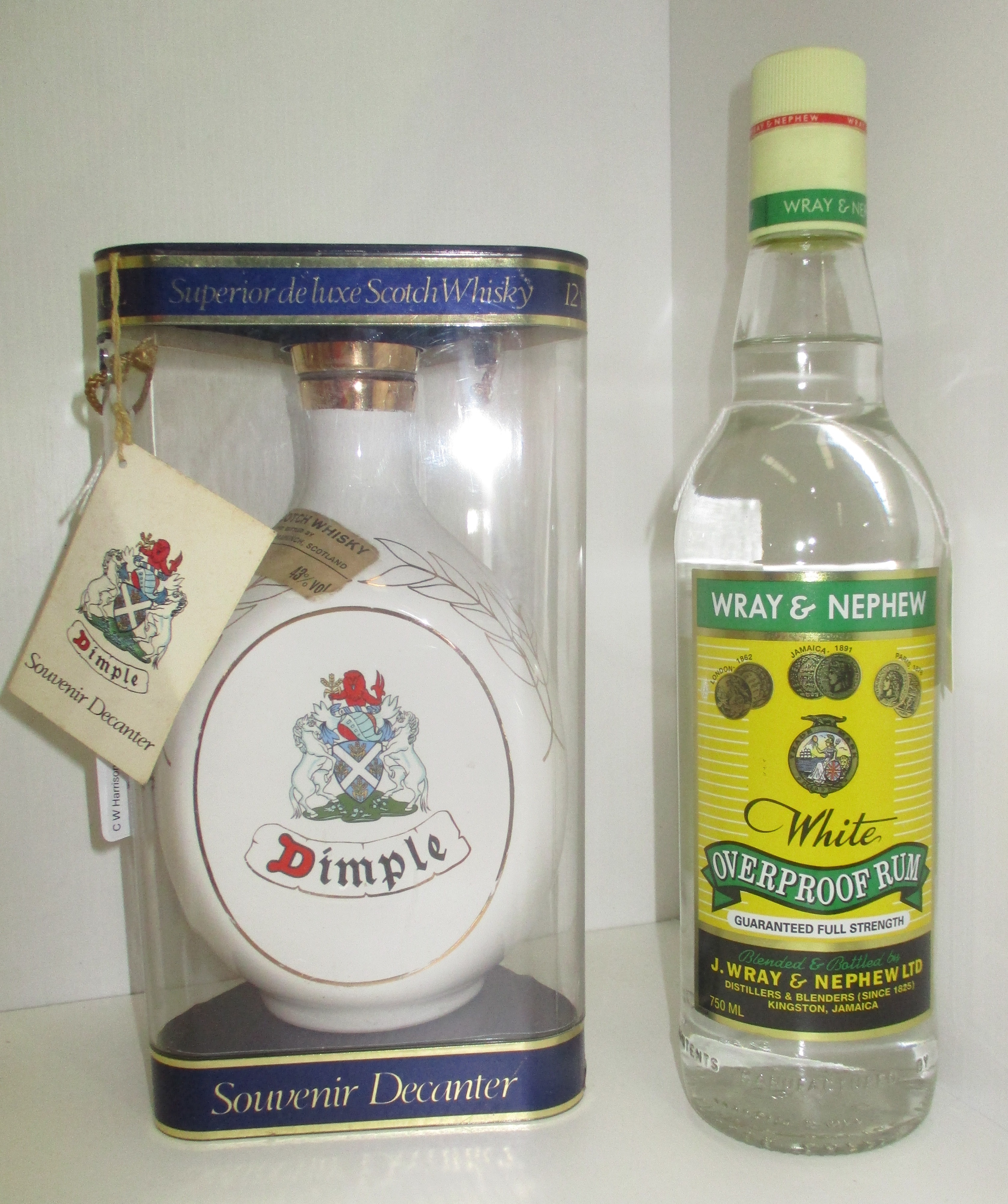 A 75 cl souvenir decanter of John Haig & Co.