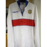 Wakefield Trinity Wildcat shirt signed by Wally Lewis - all proceeds of the sale of this short to
