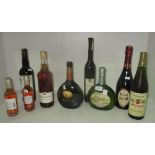 A mixed lot of wet stock comprising 2 x 750ml bottles of Mateus wine [white and rose],