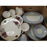 Various teawares including Colclough,