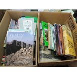 Various volumes on travel,