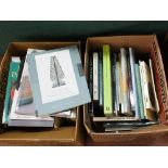 Various volumes on art etc (three boxes)