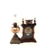 A mantel clock,