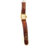A gents 9ct Gold wristwatch
