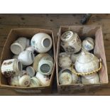 Various storage and ginger jars (two boxes)