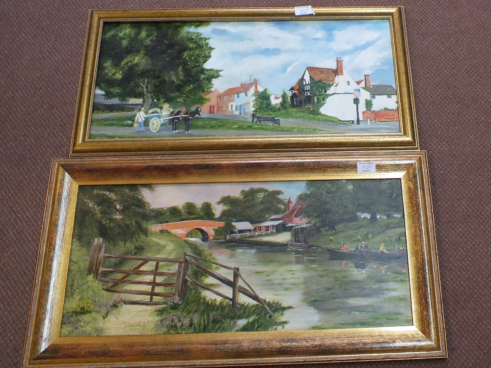 Various paintings and prints