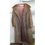 A Marshall & Snellgrove Canadian dyed squirrel coat