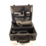 A Centon 12-50x50 spotting scope complete tripod etc,