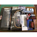 Various boxed and unboxed models, Burago,