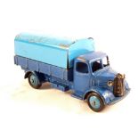 A Dinky Toys 30S (1950-54) Austin covered wagon in two tone blue