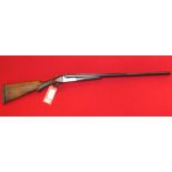 A Spanish 12 bore S/S shotgun with approx 29 1/2" barrels, S/No.